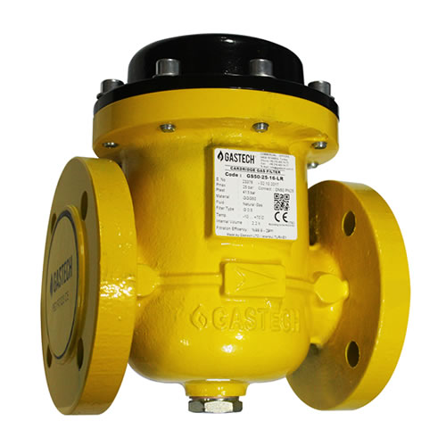 GS Serisi Pmax:25 bar Gaz Filitreleri